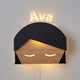 'Andrea' - Girl Shape - Design Your Own Personalized Night Light